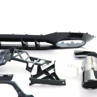 Diffusore Posteriore Sport Tipo 2 + terminali per Mercedes Classe A W177 dal 18