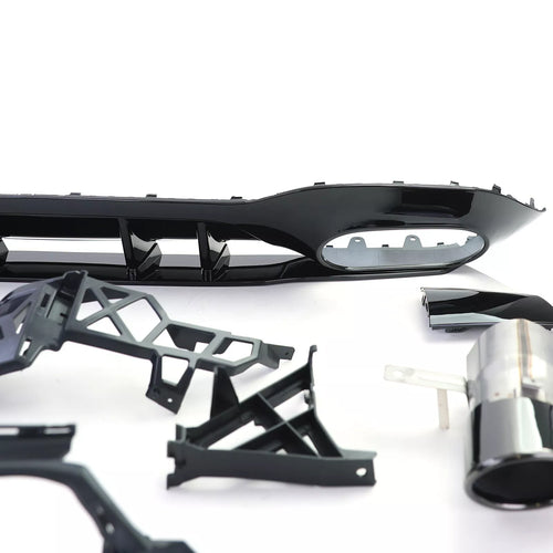 Diffusore Posteriore Sport Tipo 2 + terminali per Mercedes Classe A W177 dal 18