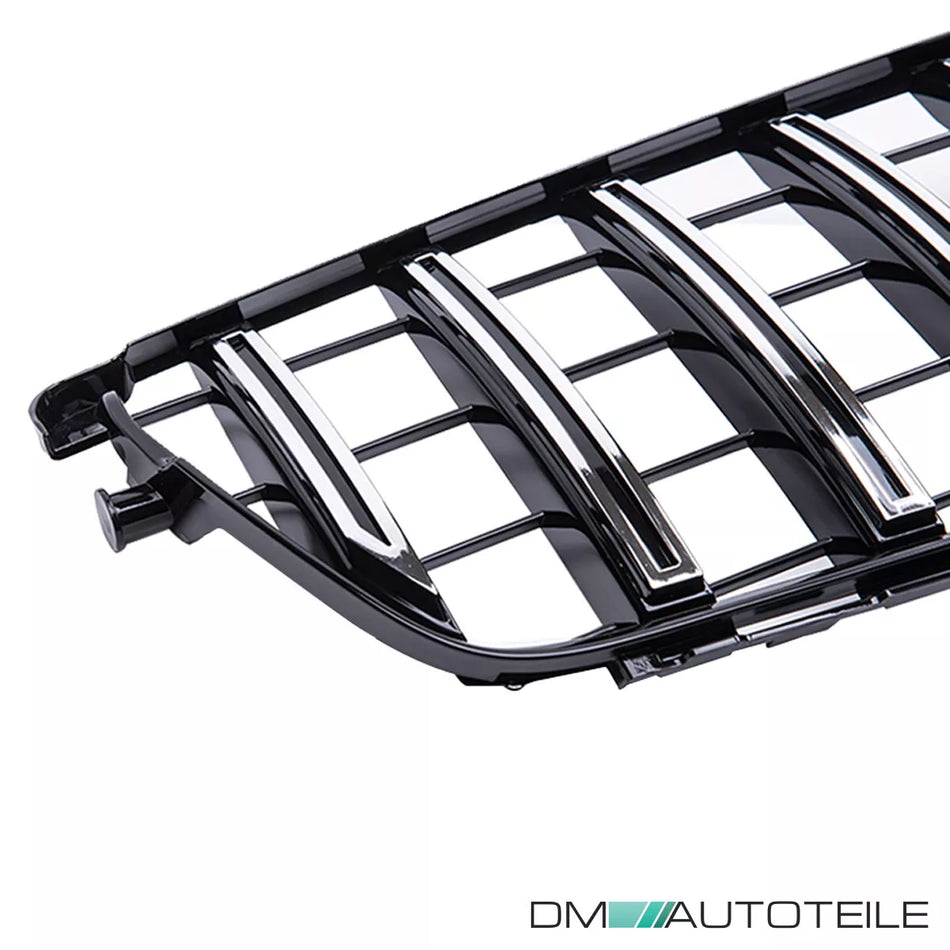Griglia Sportiva cromata argento per Mercedes W204 S204 C204 2007-2015