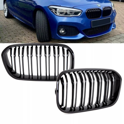 Griglia a guasto nera lucida per BMW Serie 1 F20 F20 LCI 15-19