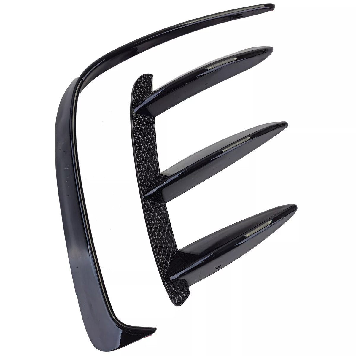 Kit ali spoiler flaps splitter paraurti posteriore per Mercedes A W176 13-18 – vista 3