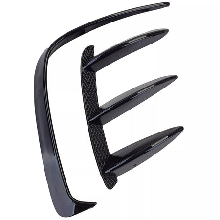 Kit ali spoiler flaps splitter paraurti posteriore per Mercedes A W176 13-18 – vista 3