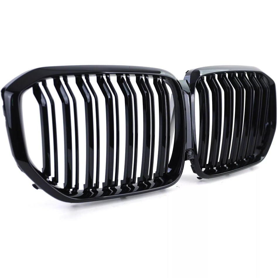Griglia Sport doppia barra prestazioni lucida adatta per BMW X5 G05 dal 18