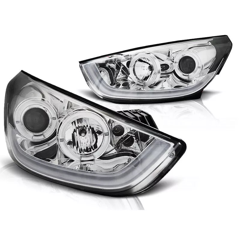 Fari Luce Diurna LED Cromati per Hyundai Tucson/IX35 10-13
