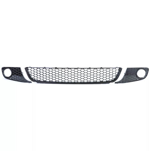 Griglia a nido d'ape senza emblema + griglia paraurti LUCIDA per VW Golf 6 08-13