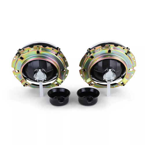 Fari vetro trasparente H4 cromato per VW Maggiolino + Cabrio dal 73