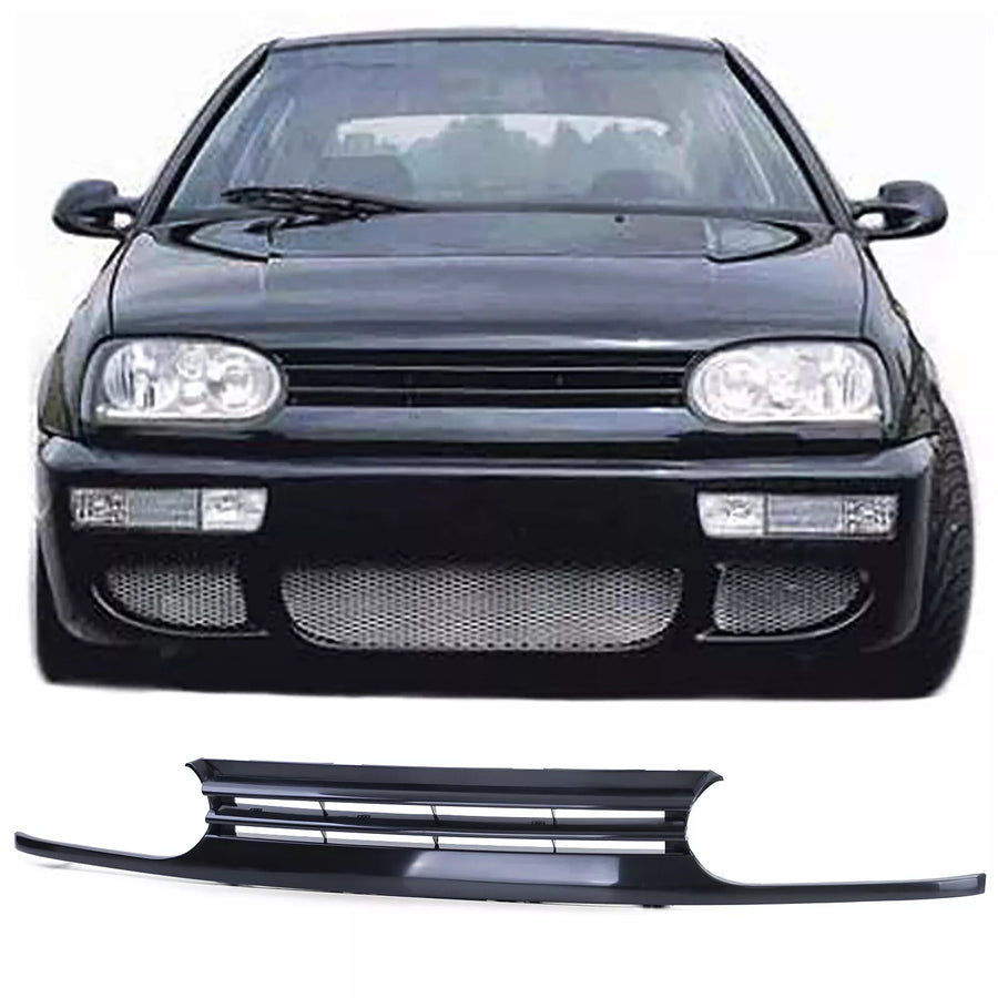 Griglia radiatore sportiva ABS senza emblema VR6 per VW Golf 3 91-97