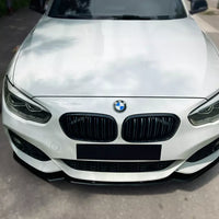 Spoiler anteriore lama Lucido per BMW Serie 1 F20, F21 M LCI 15-19