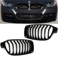 Griglia completamente lucida nera per BMW F30 F31