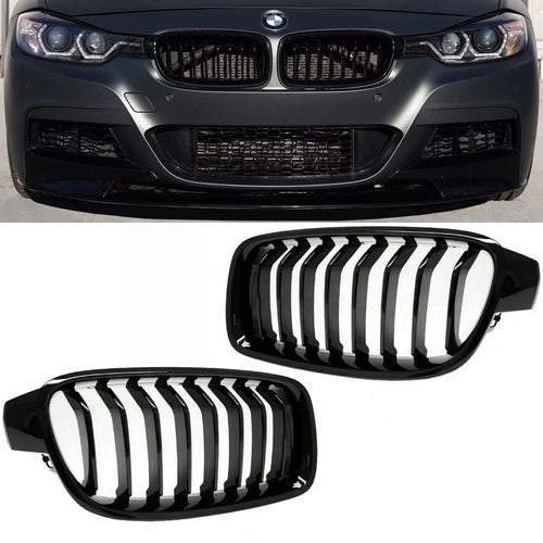 Griglia completamente lucida nera per BMW F30 F31