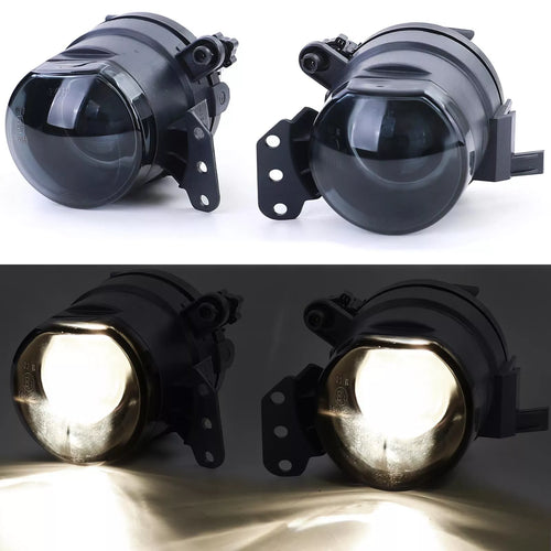 Proiettore Fendinebbia con Lente Nero Fumo Adatto per BMW Serie 6 E63 E64