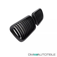 Set Griglia nera opaca barra singola per BMW Serie 3 E36 lifting 96-99