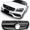 Griglia Sport Griglia Radiatore per Mercedes W117 C117 Classe CLA Nero