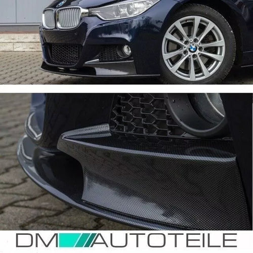 Spoiler anteriore lama carbonio Lucido per BMW F30 F31 M