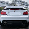 Spoiler POSTERIORE spoiler per BMW Serie 1 E82 Coupé LCI (Facelift) lucido