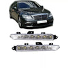 SET LUCI DIURNE LED CLASSE S W221 set vetro cromato per paraurti AMG S65 S63