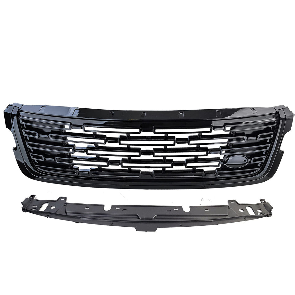 Griglia radiatore upgrade look Nero adatta, per Range Rover Velar L560 17-23
