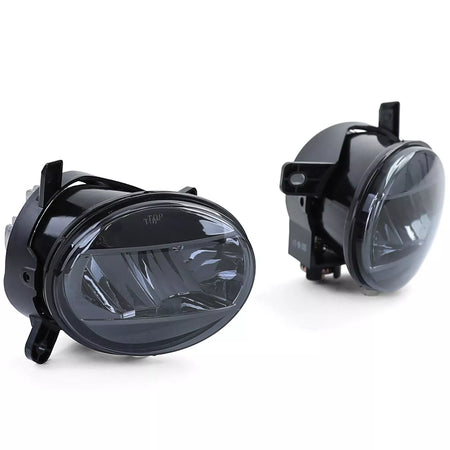 Fendinebbia LED vetro trasparente nero fumo per Audi A4 8K A6 4F Q5 Seat Exeo – vista 2