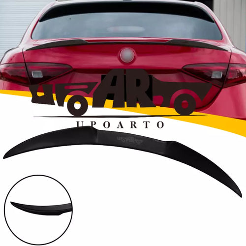 Spoiler Posteriore Nero Lucido per Alfa Romeo Giulia 952 2016-2023