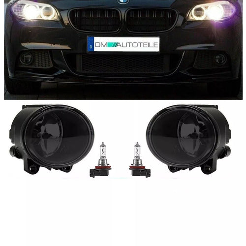 Fendinebbia 2xH11 Nero fumo per BMW X5 F22 F23 E92 E93 F10 F11 M Sport
