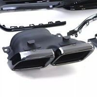 Diffusore Posteriore Sport + Doppi Terminali, per Mercedes Classe S W222 17-20