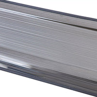 Paraurti bordo acciaio inox nero, per BMW X3 G01 dal 17
