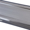 Paraurti bordo acciaio inox nero, per BMW X3 G01 dal 17