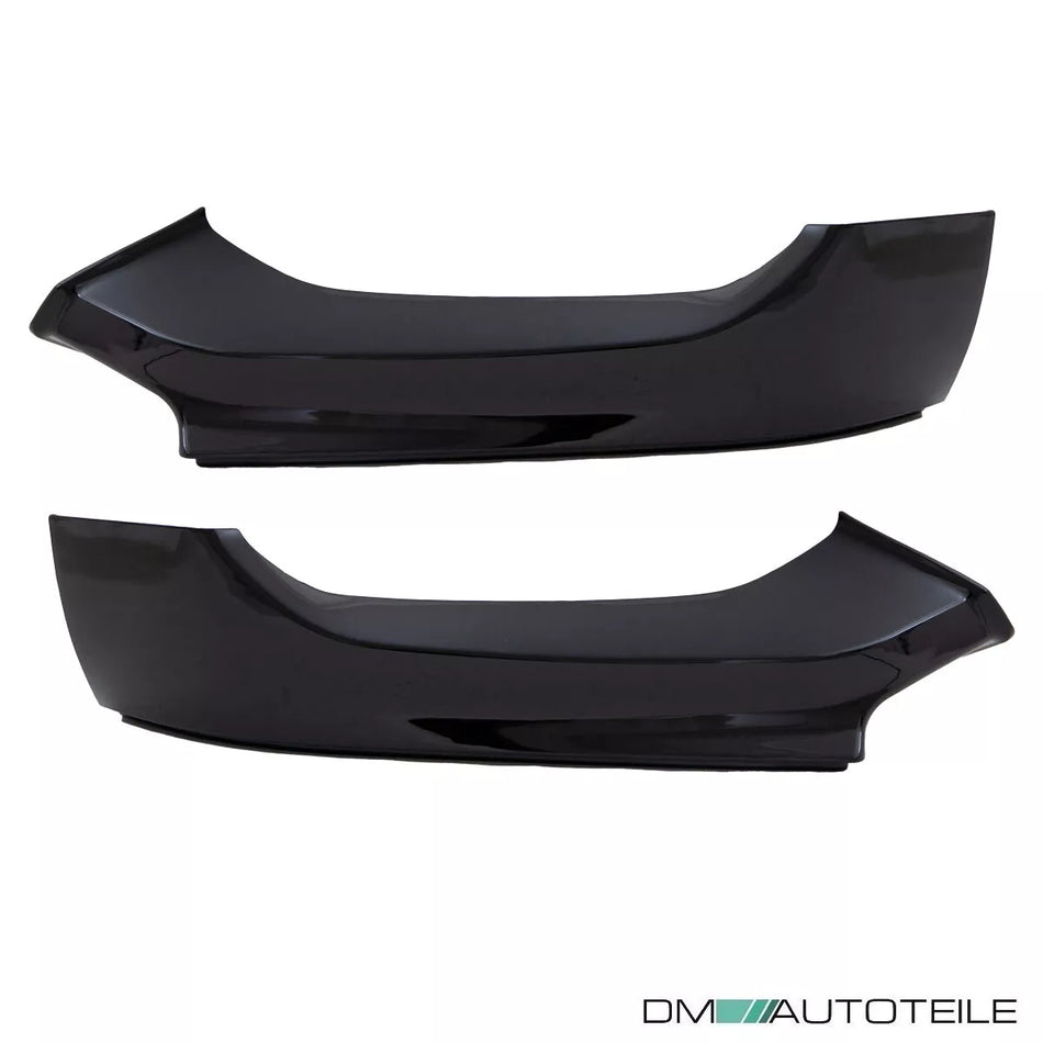 Spoiler anteriore Nero Lucido per BMW Serie 1 F20 F21 LCI M Sport