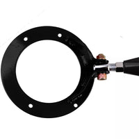 Barra cupola alluminio nera anteriore regolabile per VW Golf 3 Vento Passat 35i