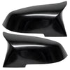 SET TAPPI SPECCHIETTI Nero Opaco seta per BMW F20 F21 F22 F23 F30 F31 F87