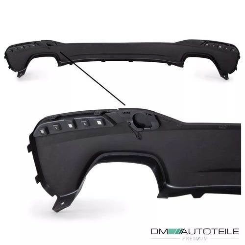 Diffusore posteriore grigio verniciato B39 diffusore per BMW G30 G31 M Sport