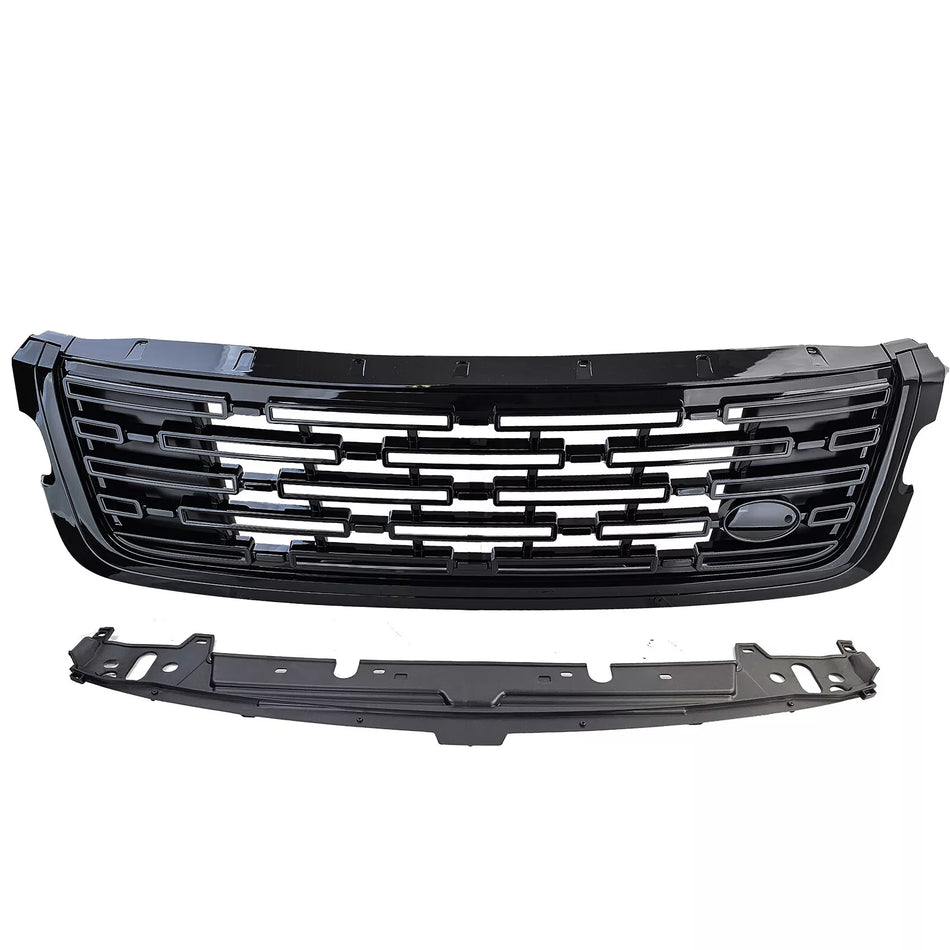 Griglia radiatore upgrade look Nero adatta, per Range Rover Velar L560 17-23