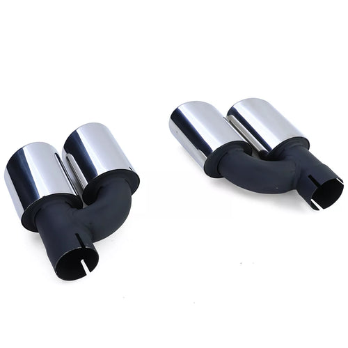 terminali Sportivi 4 Tubi Mascherine Acciaio Inox Coppia per Audi A5 8T dal 11