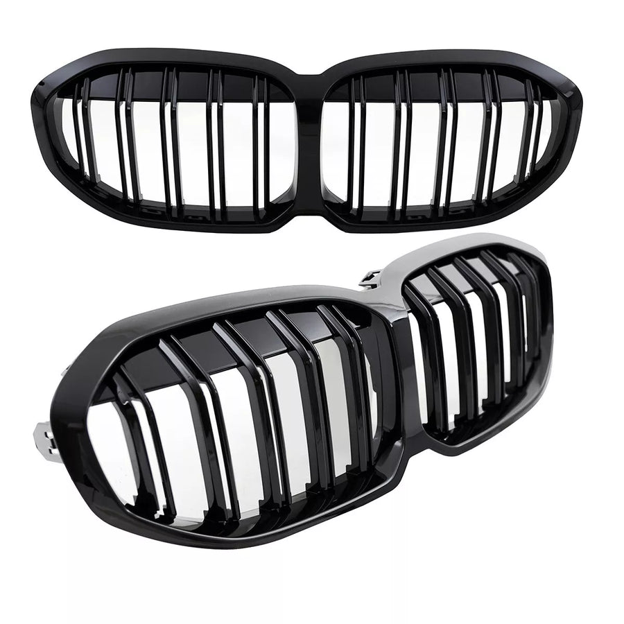 Griglia Sportiva doppia barra lucida Nera per tutte le BMW Serie 1 F40