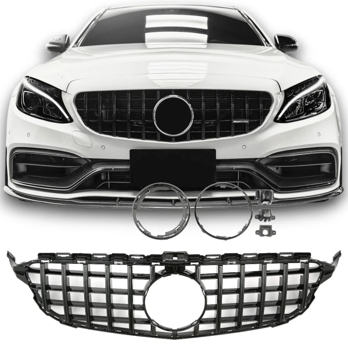 Griglia radiatore Sport Panamericana GT per Mercedes W205 2014-2021