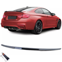 Spoiler posteriore sportivo labbro nero lucido per BMW Serie 4 F32 Coupè 13-21