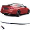 Spoiler posteriore sportivo labbro nero lucido per BMW Serie 4 F32 Coupè 13-21