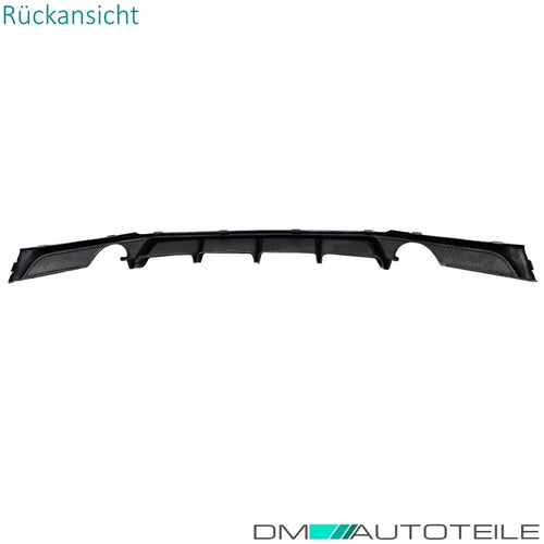 Diffusore posteriore Carbon Look Lucido per BMW F30 F31 M