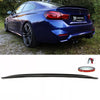 Spoiler Posteriore Shadow Line Nero per BMW F32 Coupe