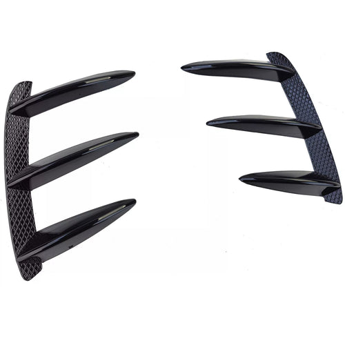 Kit ali spoiler flaps splitter paraurti posteriore, per Mercedes A W176 13-18