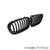 2x Griglia Nero Opaco set per BMW Serie 3 E46 Coupe Cabrio 99-03 Sport