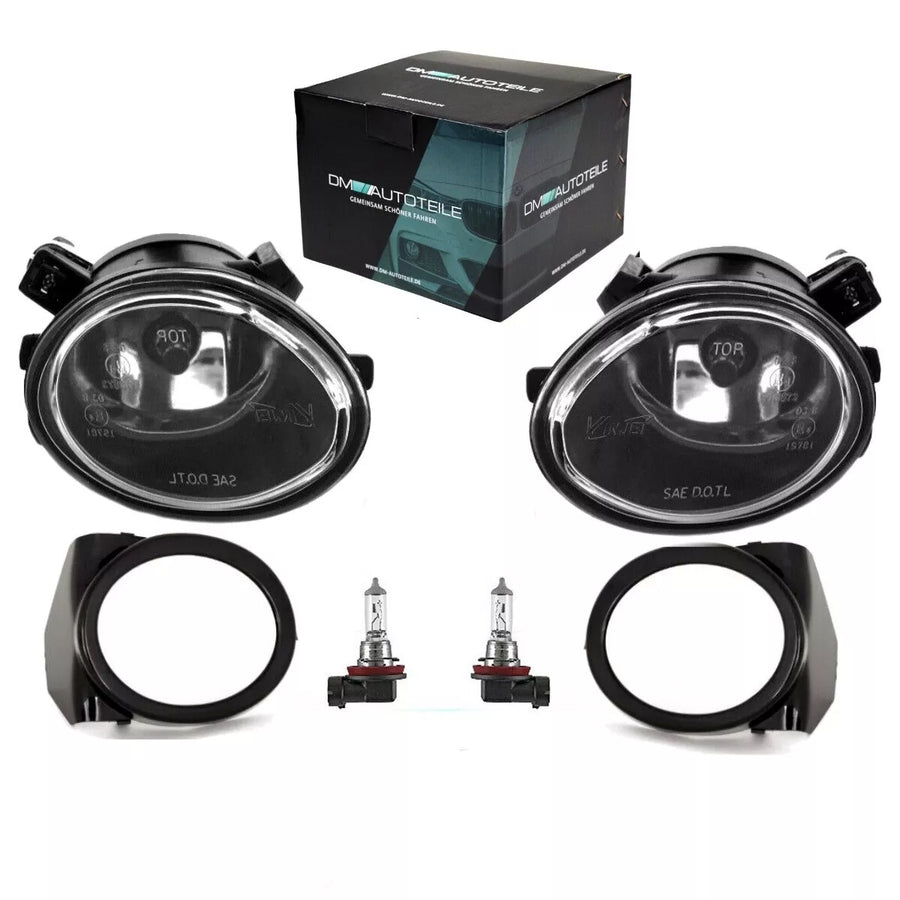Set fendinebbia HB4 per BMW E46 E39 M M Sport3 M5 cromo vetro OE
