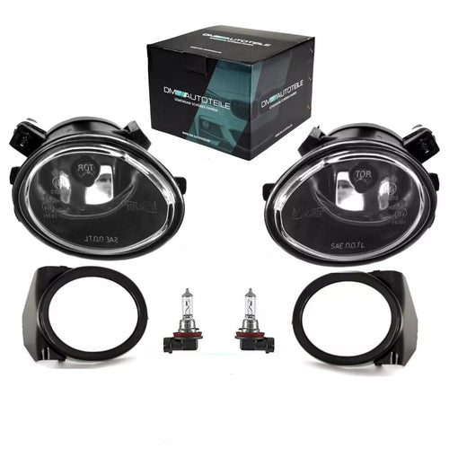 Set fendinebbia HB4 per BMW E46 E39 M M Sport3 M5 cromo vetro OE
