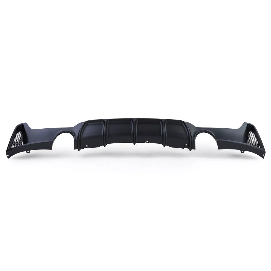 Diffusore posteriore opaco + terminale look 440 per BMW F32 F33 F36 425 428 430