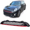 Griglia a favi sport + listello rosso per Mini One Cooper S F55 F56 F57 14-20