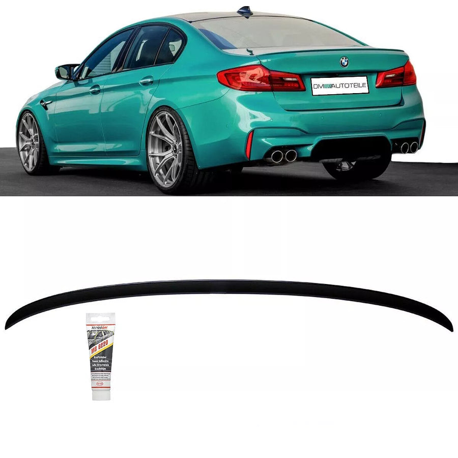 Spoiler Posteriore Posteriore Nero Opaco per BMW G30 con
