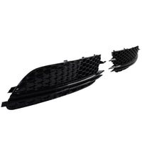 Griglia mascherine paraurti nido d'ape lucida per Audi A6 C7 11-14 senza S-Line