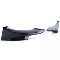 Spoiler parafango anteriore splitter nero lucido per BMW Serie 3 E92 E93 10-13