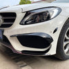 per MERCEDES W205 CLASSE C AMG LINE (pre-lifting) SPOILER AERODINAMICO ANTERIORE