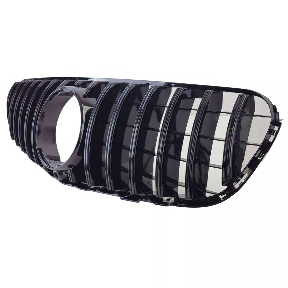Griglia radiatore sportiva nera lucida per Mercedes GLC X253 SUV 15-19